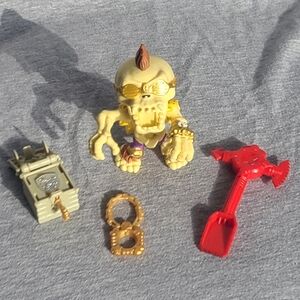 RARE Moose Skull Treasure X Mohawk Watch Yellow Gold Cape W/accessories